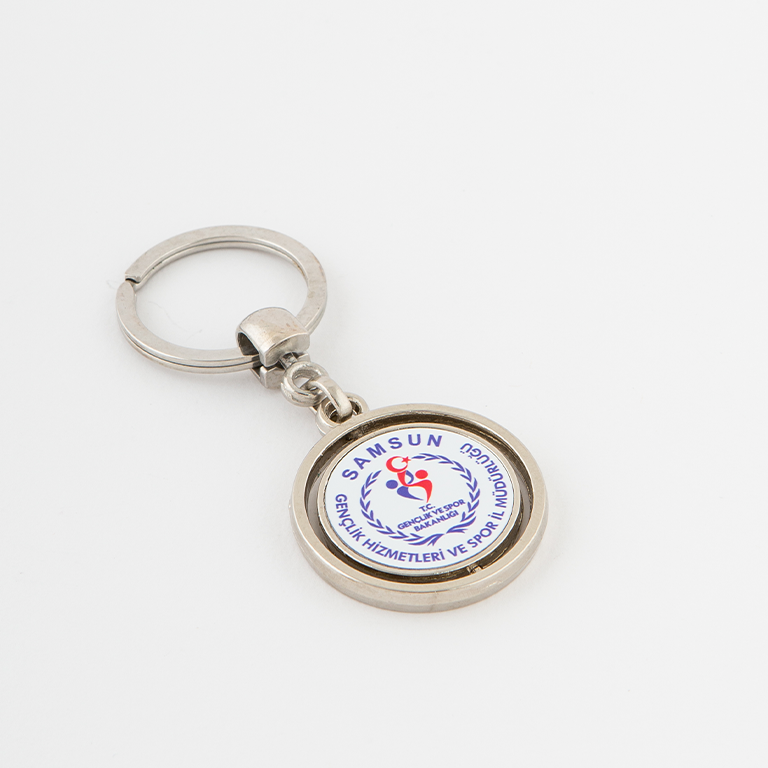 SAMSUN GENÇLİK HİZMETLERİ VE SPOR İL MÜDÜRLÜĞÜ Metal Anahtarlık