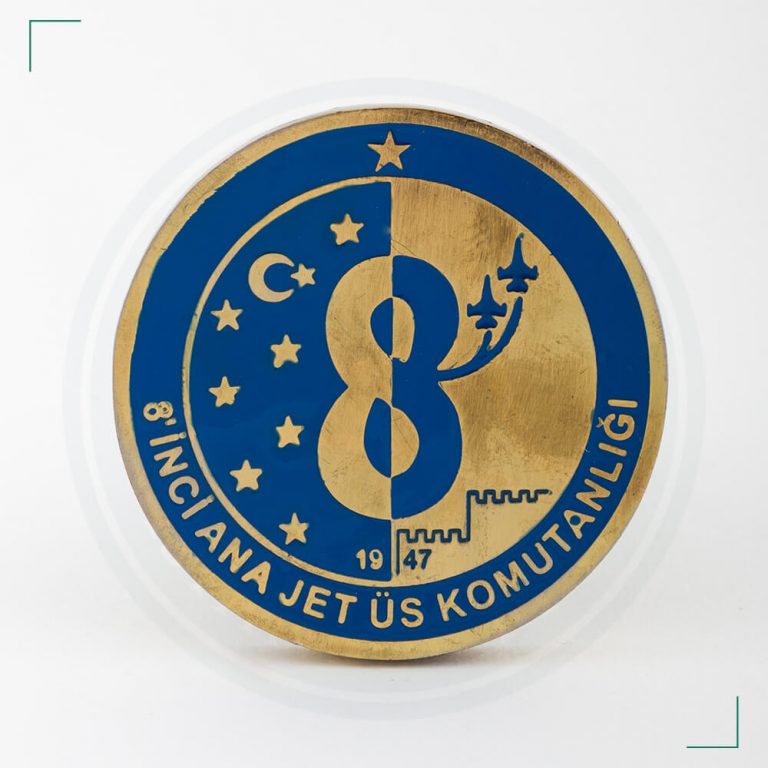 8inci Jet Üs Komutanlığı Madalyonu