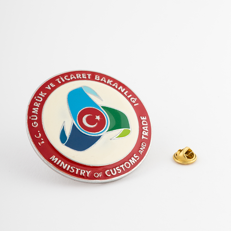 T.C. GÜMRÜK VE TİCARET BAKANLIĞI Özel Yaka Rozeti